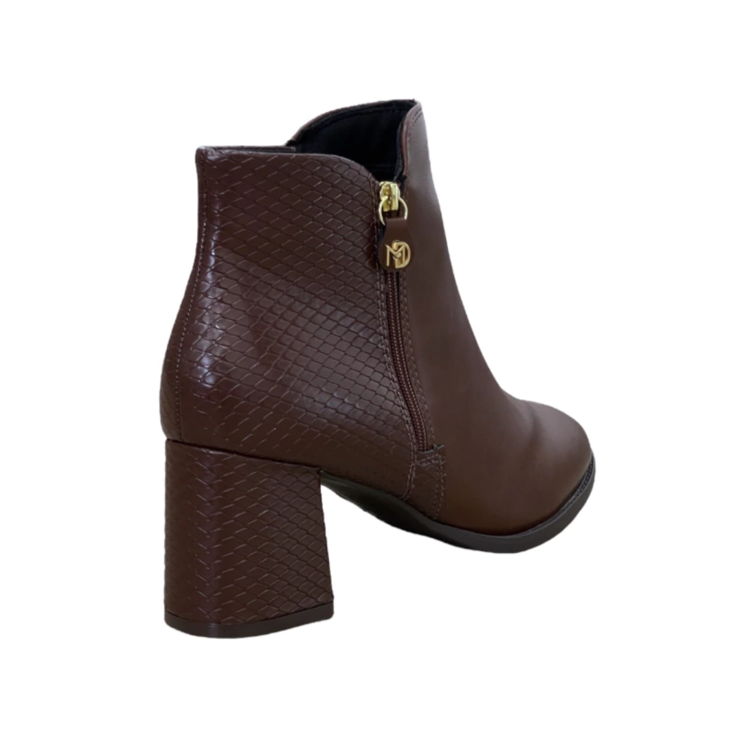 Bota Modare Ultraconforto Cano Curto Lezard
