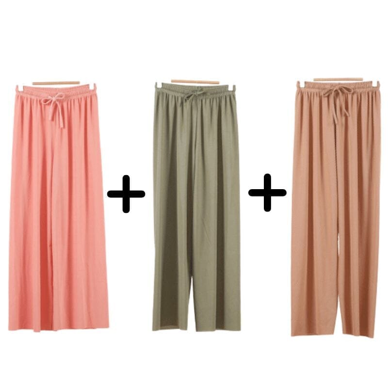 Calça SoftPants Pantalona Seda