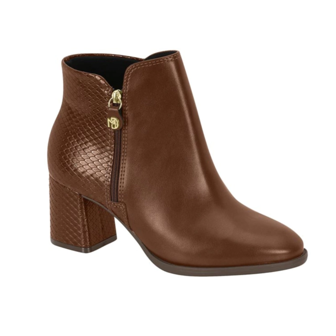 Bota Modare Ultraconforto Cano Curto Lezard