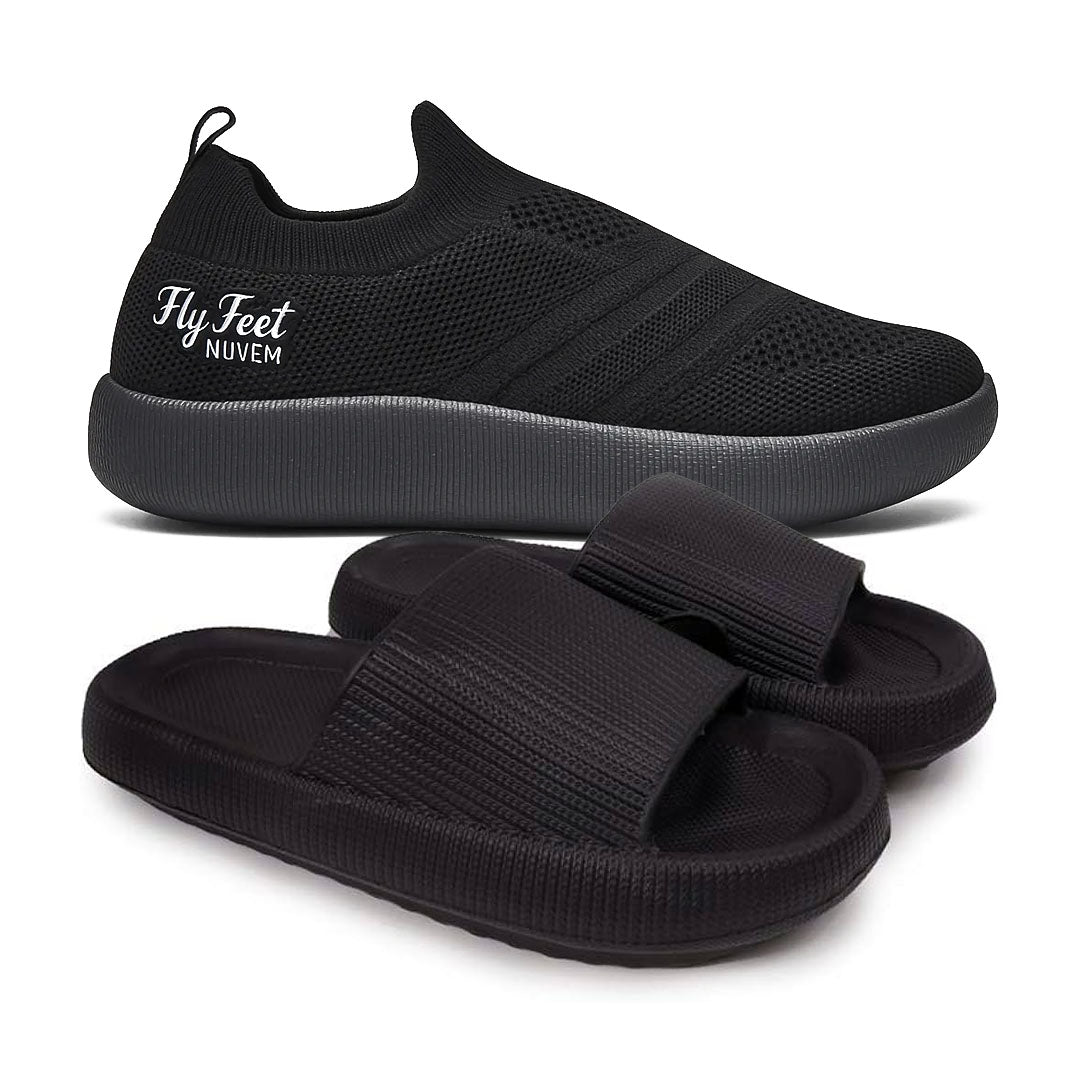 Compre 1 Leve 2 Tênis Nuvem + Chinelo Nuvem e Meia Inteligente - [Liquidação]
