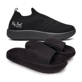 Compre 1 Leve 2 Tênis Nuvem + Chinelo Nuvem e Meia Inteligente - [Liquidação]