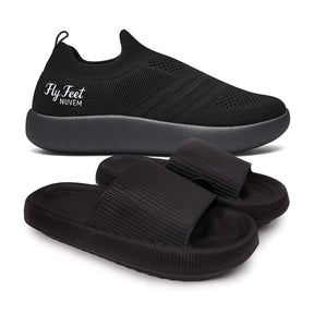 Compre 1 Leve 2 Tênis Nuvem + Chinelo Nuvem e Meia Inteligente - [Liquidação]