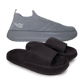 Compre 1 Leve 2 Tênis Nuvem + Chinelo Nuvem e Meia Inteligente - [Liquidação]