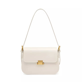 Bolsa de Ombro Crossbody Romena - Alça Curta e Ajustável | Detalhes Dourado